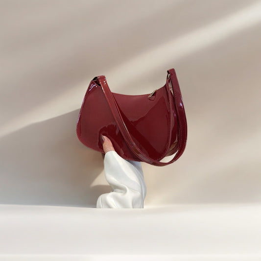 Patent Leather Crossbody Bag
