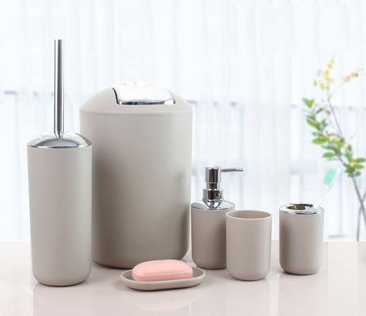 6-Piece Bathroom Accessory Set